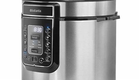 Brabantia Digital Pressure Cooker 6 Litre BBEK1086