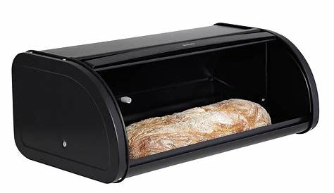 Brabantia Roll Top Bread Bin Black Buy Matt At Argos.co