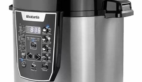 Brabantia Stainless Steel Pressure Cooker 6 Litre 900W
