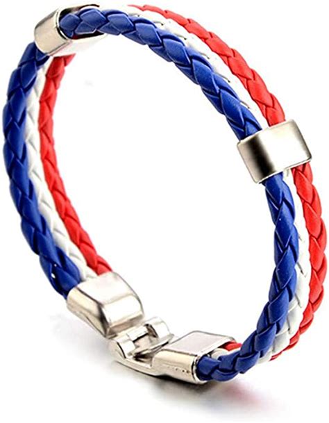 bracelet bleu blanc rouge