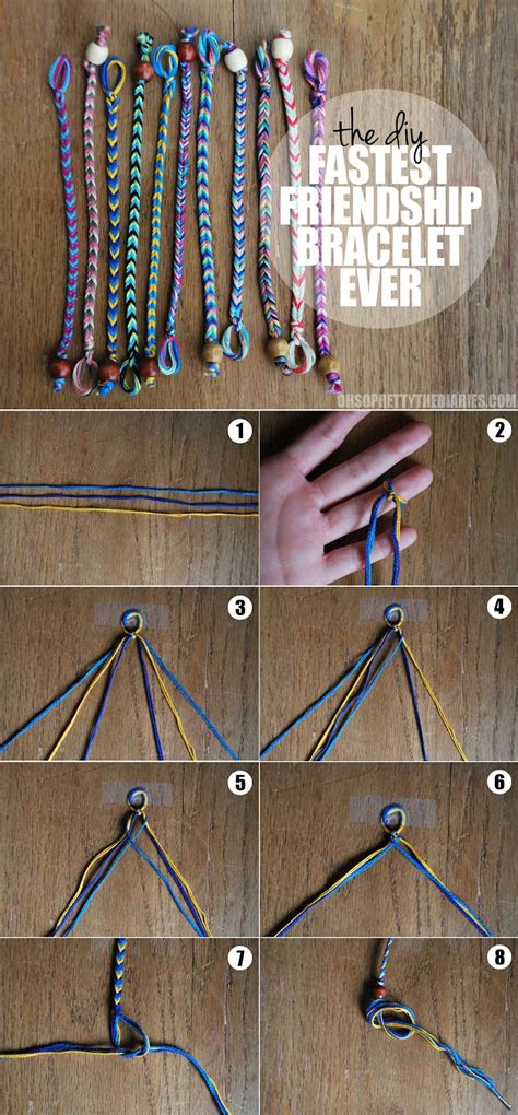 Bracelet Ideas String Tutorial
