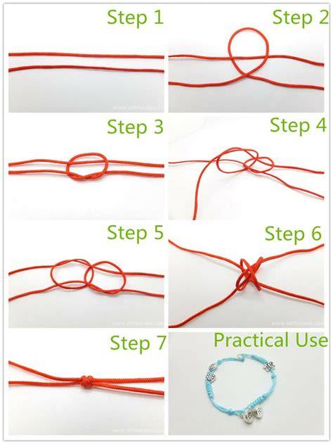 Bracelet making knots