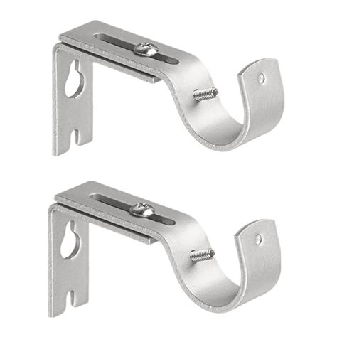 bracket for curtain pole to wall