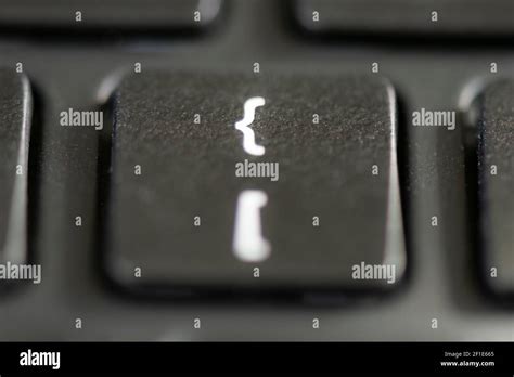 Bracket Key On Computer Keyboard
