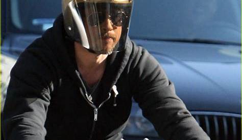 Brad Pitt's Motorcycle Madness: Photo 426661 | Photos | Just Jared