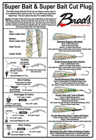 Brad's Cut Plug Sizes