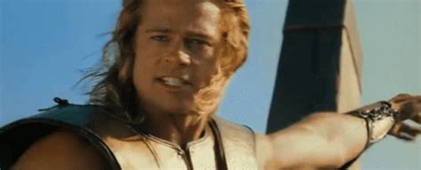 brad pitt achilles gif