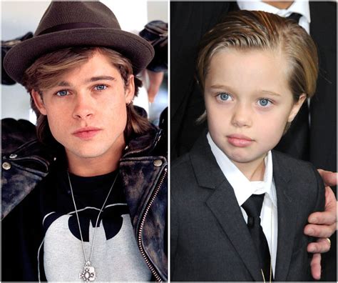 brad pitt and 20 year old son
