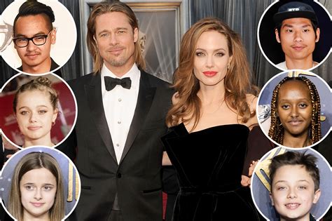 brad pitt and angelina jolie kids names