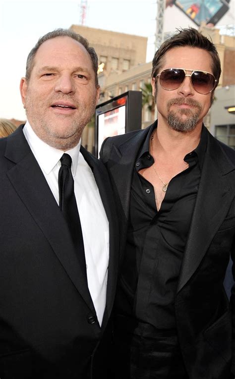 brad pitt and harvey weinstein