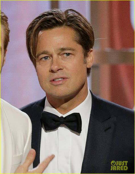 brad pitt at golden globes 2016