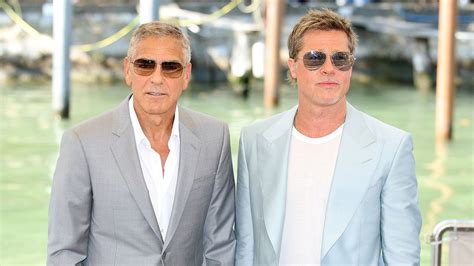 brad pitt george clooney