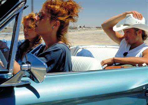 brad pitt in thelma and louise pictures