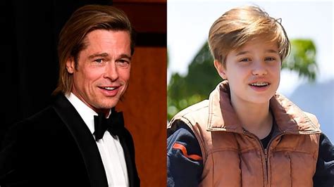 brad pitt kids biological