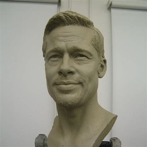 brad pitt sculpture studio