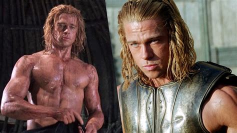 brad pitt troy weight