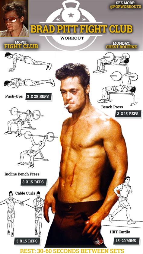 brad pitt troy workout