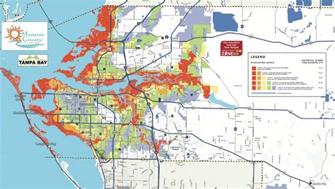 bradenton evacuation map by zip code