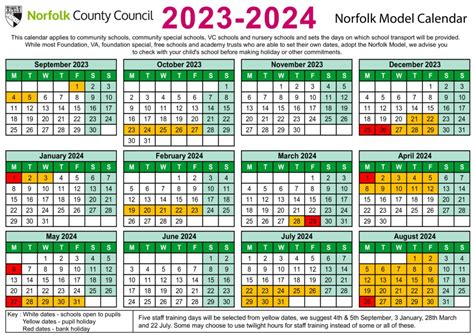 bradford school term dates 23/24