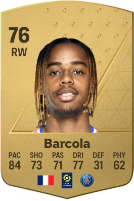 bradley barcola fifa 24