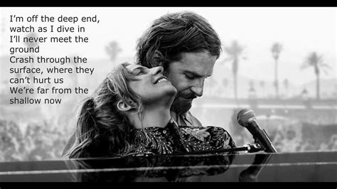 bradley cooper lady gaga song shallow lyrics