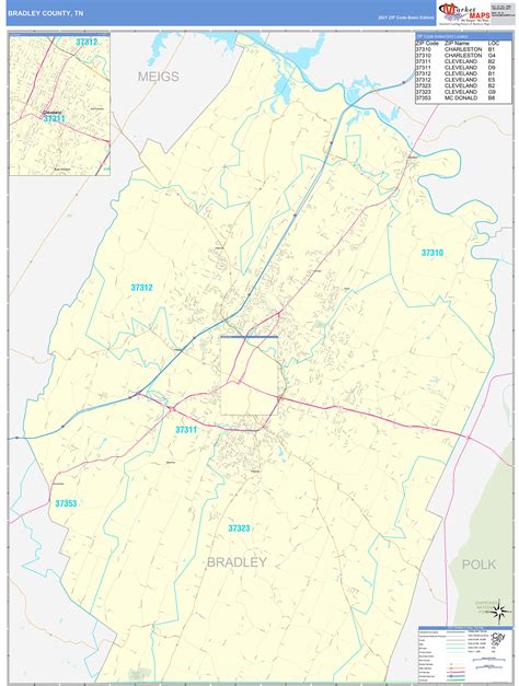 Bradley County Tennessee Zip Codes