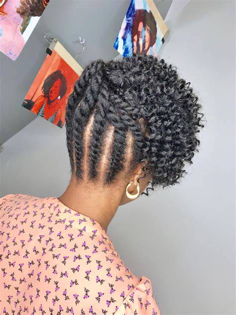 Braided Crochet Updos