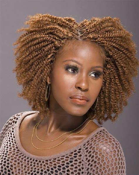 The Braided Hairstyles For Short Afro Hair With Simple Style