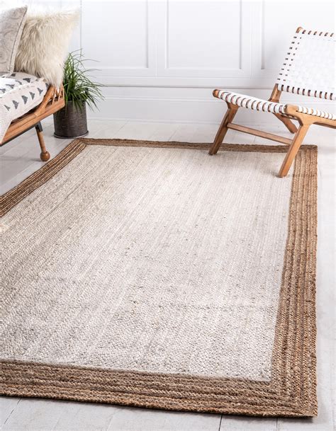 Braided Rugs White