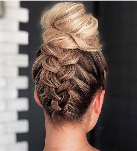 Easy Triple Braided Updo Tutorial The Effortless Chic