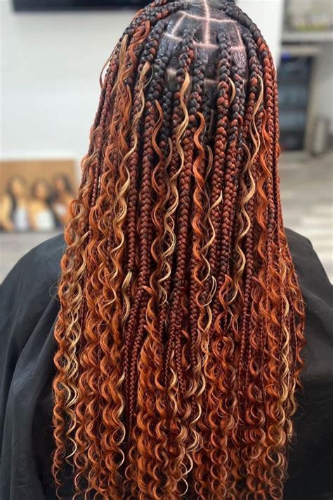 Braids With Color Design