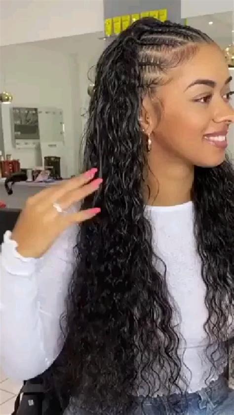 Braids With Curls Hispanic