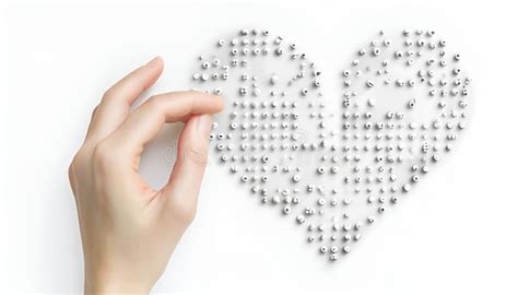 Braille Heart Pattern