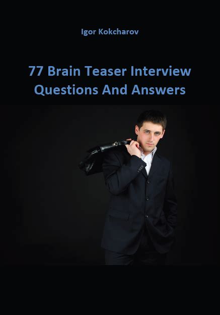 brain teaser interview questions and answers