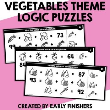 Brain Teasers Vegetables