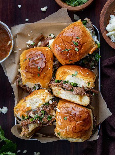 Braised Beef Sliders