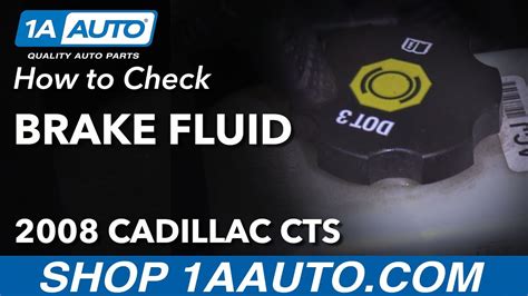 How to Check your Fluids on a 0307 Cadillac CTS YouTube