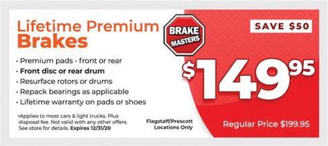 39 Exciting Brake Masters Coupons & Deals The ULTIMATE List!