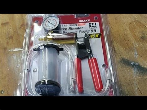 Brake Bleeding Pump Harbor Freight