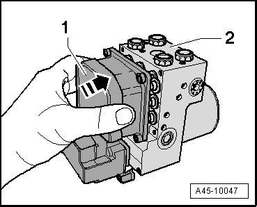 Brake Electronics Control Module (J104) Faulty