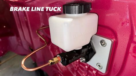 Brake Line Tuck