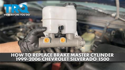 Brake Master Cylinder Replacement Difficulty