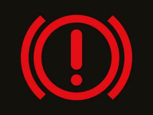 Brake System Failure Warning Light