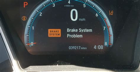 Brake System Problem Meaning