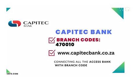 Capitec Branch Code (Capitec Universal Branch Code)