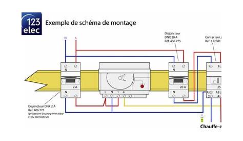 Branchement Contacteur Jour Nuit Legrand 25a Schema Merlin Gerin