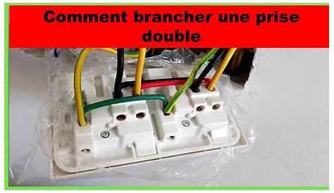 Installer une double prise électrique