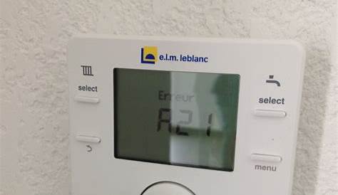 Branchement Thermostat Elm Leblanc Megalis [Thermique] Ambiance Chaudiere (résolu)