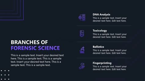 branches of forensic science ppt