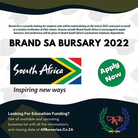 brand south africa bursary